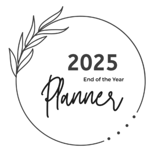 2025 End Of The Year Relationship Planner